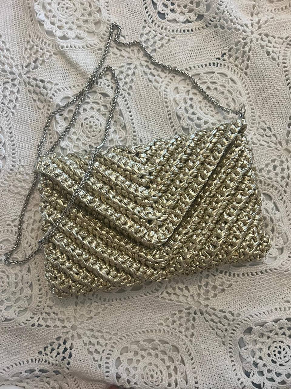Gold Luxe Shoulder Bag