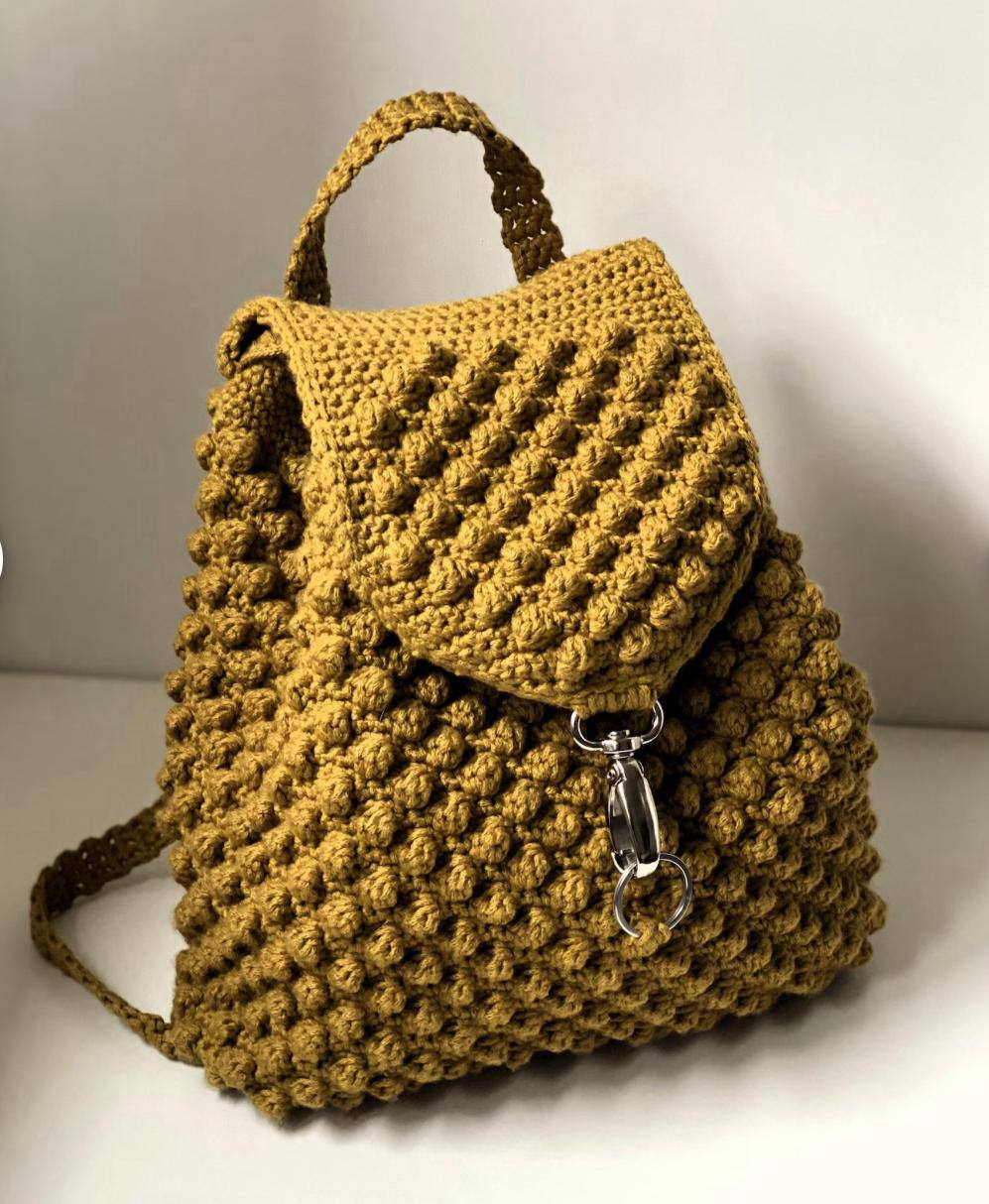 Olive Bobble Backpack