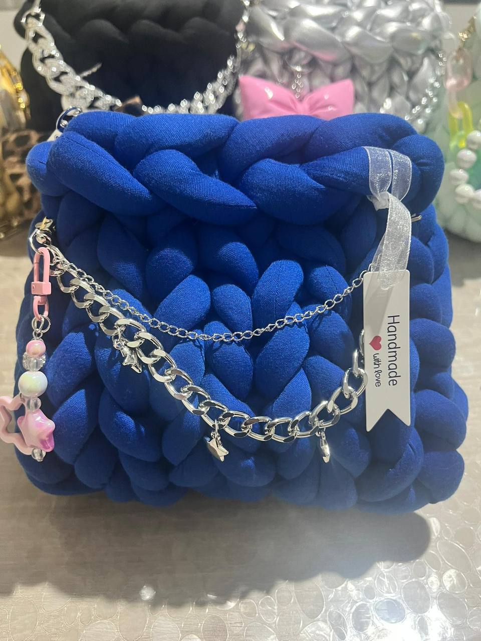 Electric Blue Mini Bag